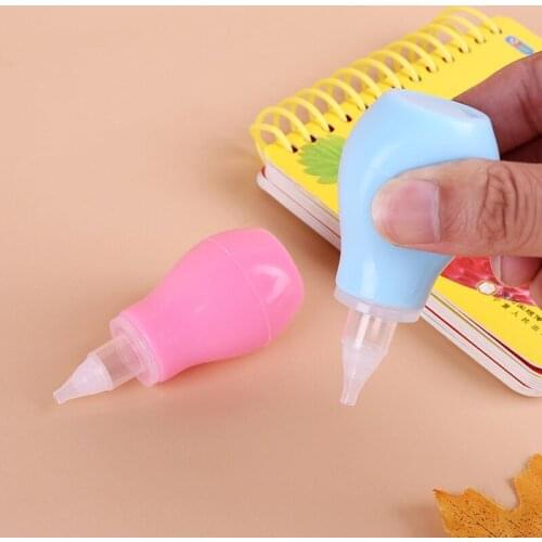 Factory wholesale newborn baby products nasal aspirator pump type cold nose clean safe and nontoxic