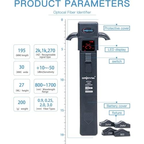 Orientek TFI-35 Live Optical Fiber Detector Identifier