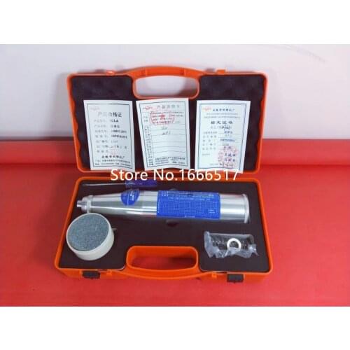 Free ship Concrete Rebound Hammer Tester Resiliometer Schmidt Hammer Test Meter Tool high quality ne