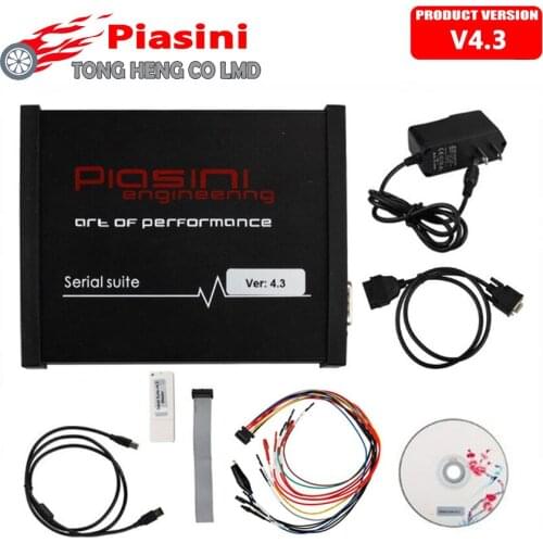 Piasini V4.3 Engineering Master Serial Suite ECU Programmer (JTAG-BDM- K-line-L-line) OBD2 Diagnostic Tool No Need Activated