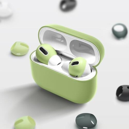 1 2 pairs For Apple airpods Pro 1 2 silicone cover eartips ear tips earpads for airpod 3 wireless bluetooth earphone accessory