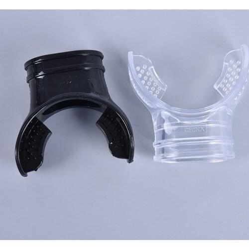 Dive Tube Snorkel Silicone Clear Underwater Diving Tube Snorkel Mouthpiece Regulator Swimming Accessories