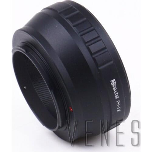Venes PK-FX, Dollice Lens Adapter Suit For Pentax PK Lens to Suit for Fujifilm X Camera X-Pro2 X-E2S X-T10 X-T1IR X-A2 X-T1