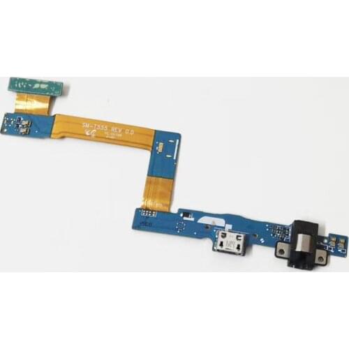 10pcs/lot USB Dock Charging Port Connector Charger Flex Cable For Samsung Galaxy Tab A 9.7 T550 T555 P550 P555