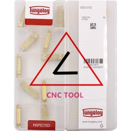 WGE50 GH730 10pcs Original Japan Tungaloy Cutting Tool
