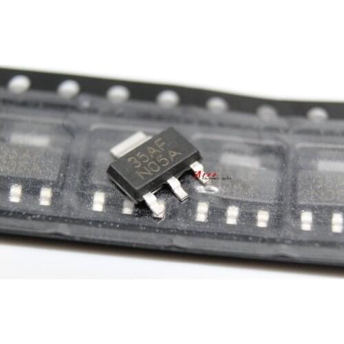 10PCS LM1117IMPX-3.3 LM1117-3.3 LM1117MPX-3.3 N05A N05B SOT-223