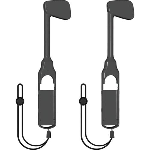 2PCS Mario Golf Club For Nintendo Switch Golf Games Hand Grip With Hand Strap Sports Accessories