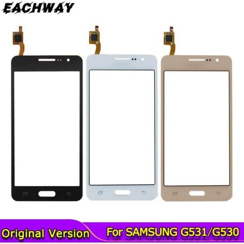 50pcs/lot For Samsung Galaxy Grand Prime G531F SM-G531F G530H G530 G531 G530 G5308 Touch Screen Sensor Display Digitizer Glass