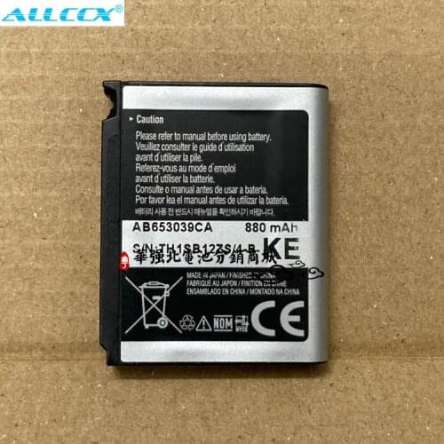 ALLCCX battery AB653039CE,AB653039CA for Samsung GT-M6710,S3310,S7330,A551,E950,E958,J208,L170,L770, L810, SGH-L810V, SGH-Z240