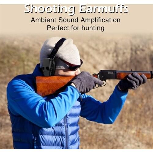 Electronic Protector Shooting Earmuff Anti-Noise Earmuffs Headset Foldable Hearing Sport Outdoor Hunting Fold Ear Protective Hot