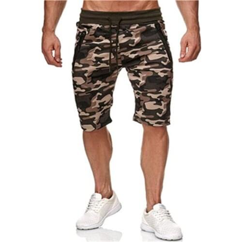 Summer mens sports leisure shorts running training pants men camouflage shorts