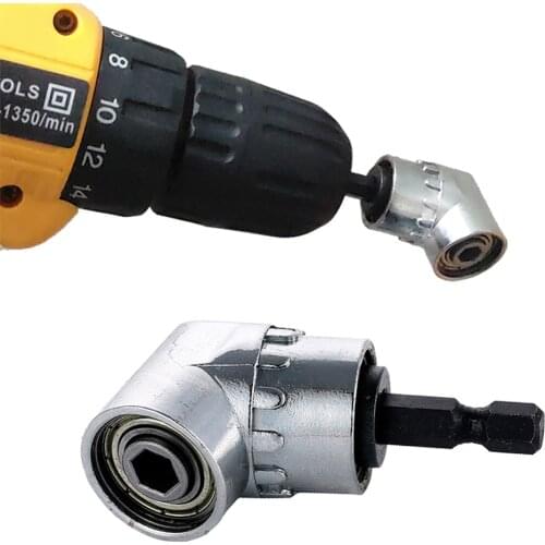 105 Degree Angle Screwdriver Set Socket Holder Adapter Adjustable Bits Drill Bit Angle Screw Driver Tool 1/4inch Hex Bit Socket