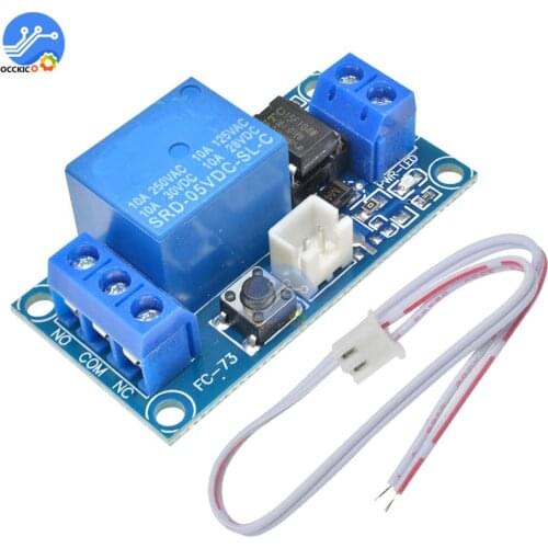 1 Channel DC 5V/12V/24V Latching Relay Module With Touch Bistable Switch MCU Control