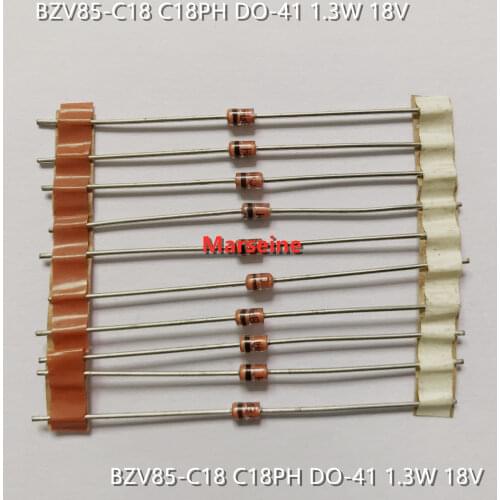 Original New 100% BZV85-C18 C18PH DO-41 1.3W 18V (Inductor)