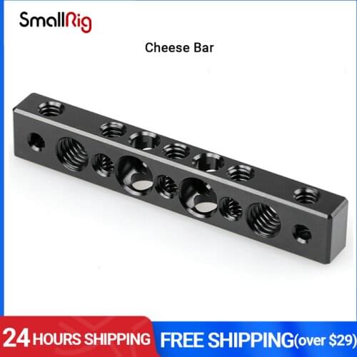 SmallRig Cheese Bar With 1/4 Inch and 3/8 Inch Screw Hole For Monitor Screen - 1091