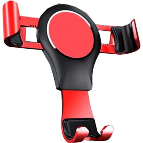 Triangular Gravity Air Vent Car Mount Holder For Audi A3/S3 2013-2019 Red