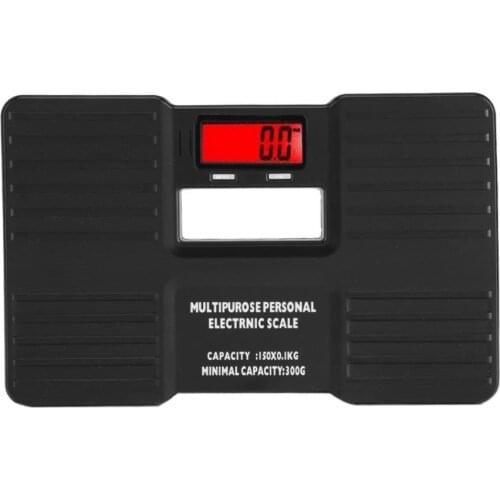 150KG Digital Electronic Fitness Weight Scale Health Weighing Electronic Body Weight Scale Floor LCD Display