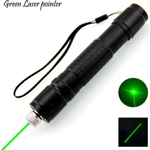 Green Laser torch Laser 018 Pointer 8000m High Powerful Device Adjustable Focus Lazer Laser Head Includes 18650 battery