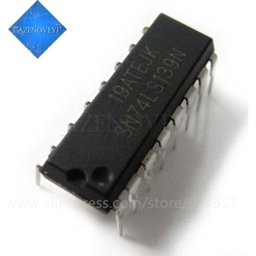 10pcs/lot HD74LS139P SN74LS139AN SN74LS139N 74LS139 DIP-16 New original In Stock