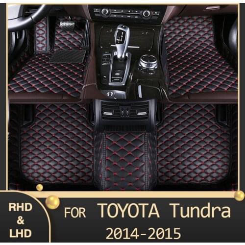 MIDOON Car floor mats for Toyota Tundra 2014 2015 Custom auto foot Pads automobile carpet cover