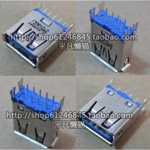Free shipping new original For one computer and other equipment vertical USB3.0 interface head socket 3.0USB port