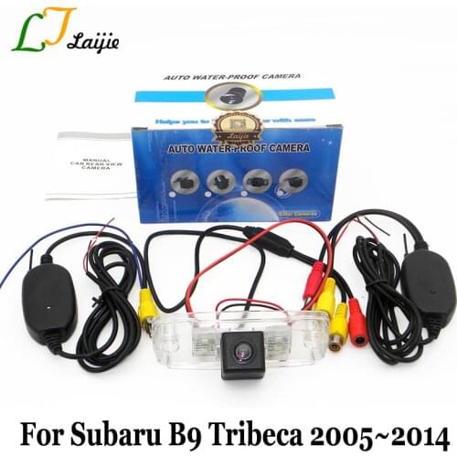 Wireless Backing Camera For Subaru B9 Tribeca 2005~2014 / HD CCD Night Vision Backup Reversing Rear View Camera NTSC PAL
