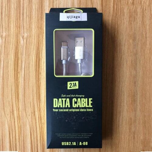 Qijiagu USB Type C Male to Type-C Cable Male Fast Charger Cable for Xiao 4C Andriod Phone