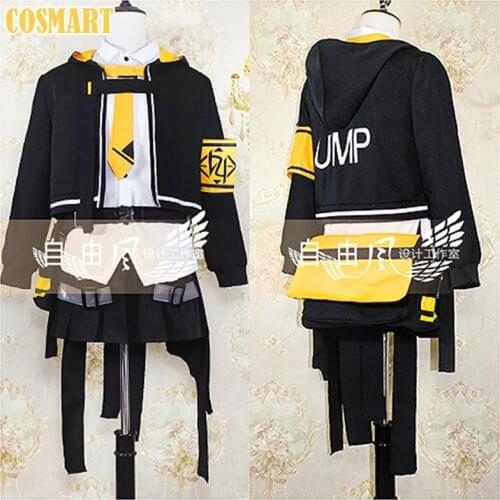 [Customize] Game Girls Frontline UMP45 MOD3 Cosplay Costume Uniform Dress Halloween Suit For Women Outfit New