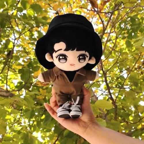Limited The Untamed Wang Yibo Star 25cm Doll Change Clothes Hoodie Clothing MTJJ Sa Pillow Cosplay Props Xmas Gifts