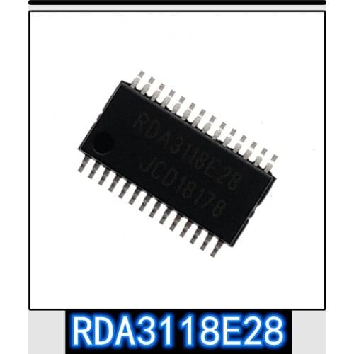 10PCS-50PCS New original authentic RDA3118E28 TSSOP-28 3118E28 TSSOP28 commonly used sound block chip