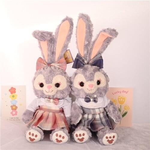 19 ''Disney Stellalou 50cm Stuffed Plush Toys Soft Cute Stella Lou Rabbit Plush Dolls Gifts for Children Kids