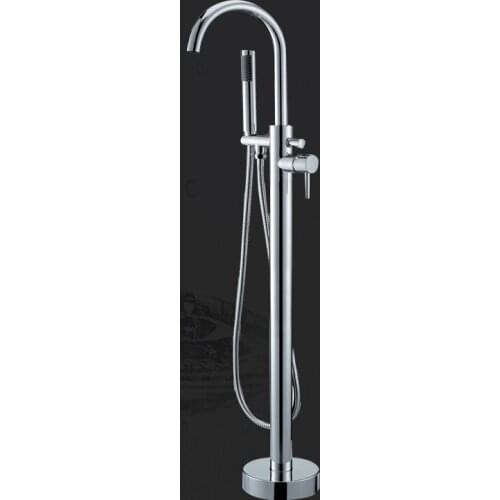 Supply a full copper bathtub faucet ground floor shower faucet 51015