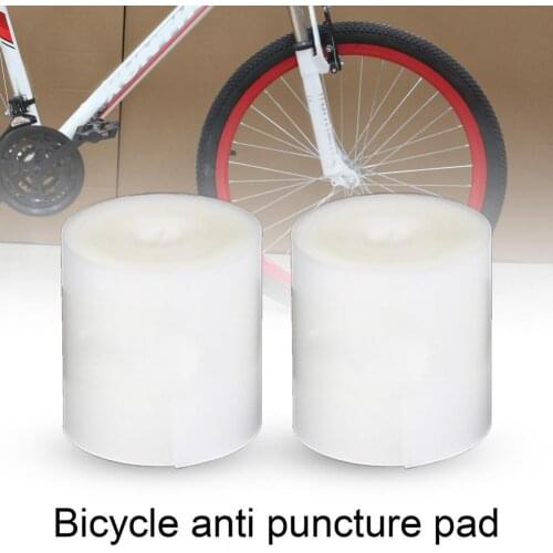 2Pcs Tire Pad Sturdy Wear-resistant Lightweight Mountain Bike Tensile Belt Bike Accessories