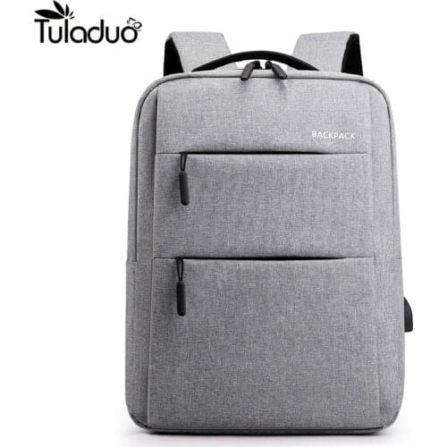 Men Backpacks Anti theft USB Charging Laptop Bag Mochilas Escolar Feminine Male Bagpack Notebook College Schoolbag