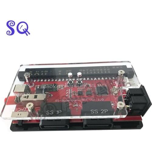 SNK Motherboard Jamma Connector NEOGEO Video SuperGun/CBOX mini SS Gamepad Interface GBS/SCART output 12V 8A Pwer Supply