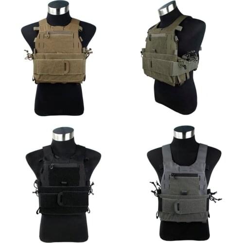 TMC3385-RG CB BK NEW ASPC Tactical Vest Airsoft Plate Carrier M Size 500D Cordura Fabric Ranger Green
