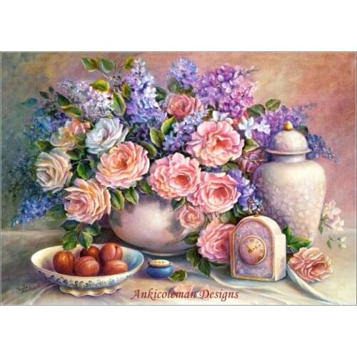 Embroidery Counted Cross Stitch Kits Needlework - Crafts 14 ct DMC Color DIY Arts Handmade Decor - Summertime