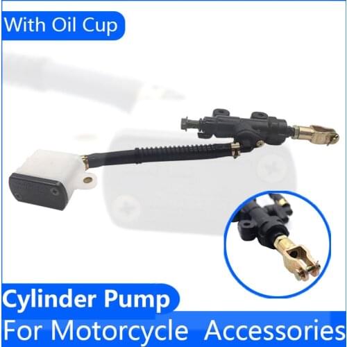 Rear Disc Brake Master Assembly Hydraulic Caliper for 150cc 200cc PIT PRO TaoTao Trail Dirt Quad Bike ATV