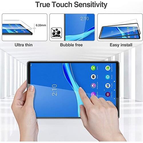 1/2PCS 9H Clear Protective Glass Film for Lenovo Tab M10 Plus TB-X606 TB-X606F 10.3Inch Tablet Screen Protector Protective Glass