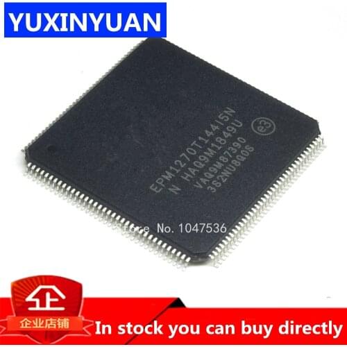 1pcs EPM1270T144I5N EPM1270T144 EPM1270 QFP IC CPLD 980MC 6.2NS 144TQFP
