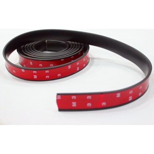 3 meters Soft Car Fender Flare Extension Wheel Eyebrow Protector Strip Automobile Auto Wheel-arch Trim Car Decorative Strip