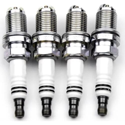 4 PCS 101000035HJ 7969 BKR6EKUB 3584 Spark Plug For BMW 760Li Mini Cooper A8 Quattro Porsche 911 Volkswagen Passat