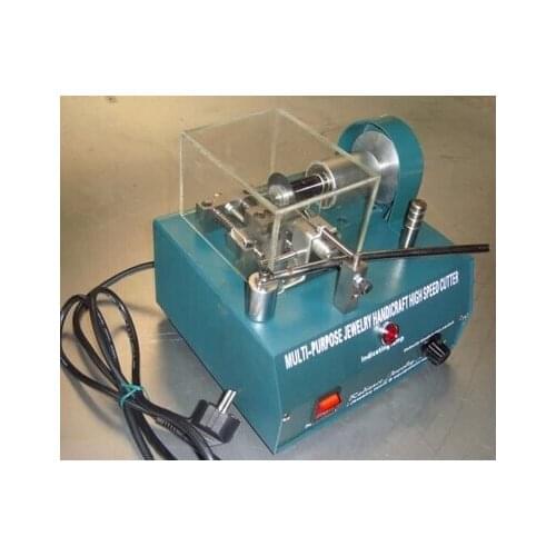 Free shipping tube cutting machine High Speed Pipe cutting machine for Jewelry making cutting disc blade