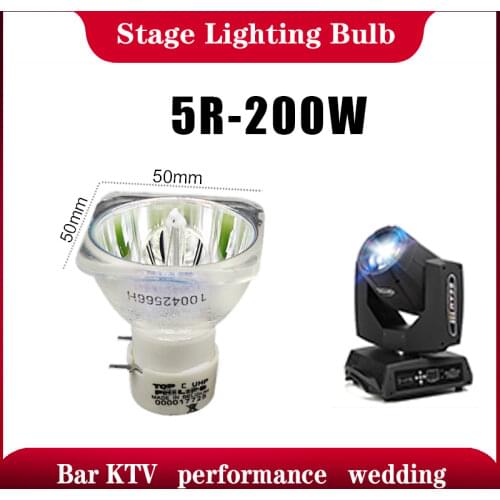 Hot sale 200W compatib projector lamp bulb for 5R moving head beam light sharpy beam light stage light 5r MSD platinum 5r lamp