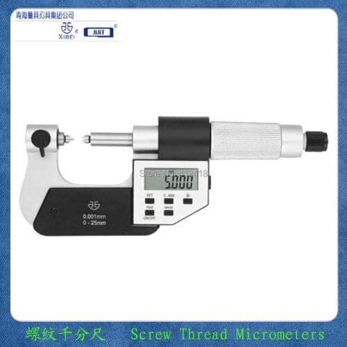 Screw Thread Micrometers.25-50mm*0.001mm.1-2in. outside Micrometers