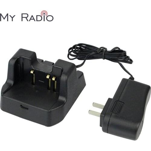 Desktop Charger for Yaesu Verterx Radio VX-8R VX-8E VX-8DR VFT-1DR FT-2DR FNB-101L Desk Rapid Charger Base & Adapter