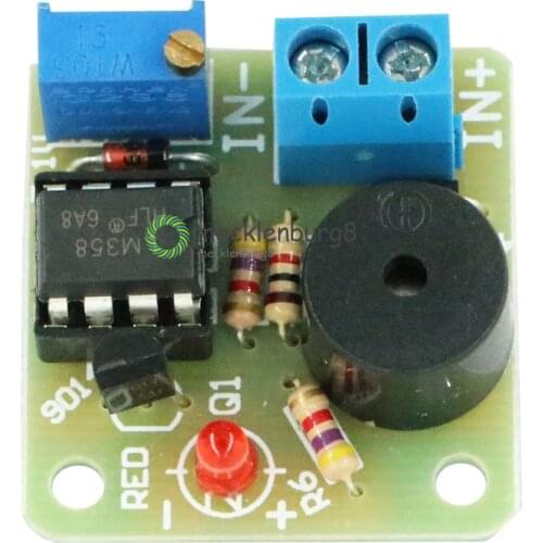 12V new battery acoustic light buzzer prevents over discharge controller module