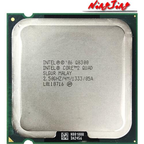 Intel Core 2 Quad Q8300 2.5 GHz Quad-Core CPU Processor 4M 95W LGA 775