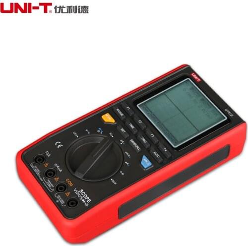 UNI-T UT81C 16MHz 80MS/s Real-Time Sample Rate Handheld Scopemeter Oscilloscope Digital Multimeter with Capacitance Measurement