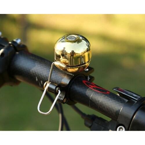 Universal Bicycle Bell Vintage Helmet Shape Super Loud Folding Alarm Horn For Scooters Bike Handlebar Cycling Accessories